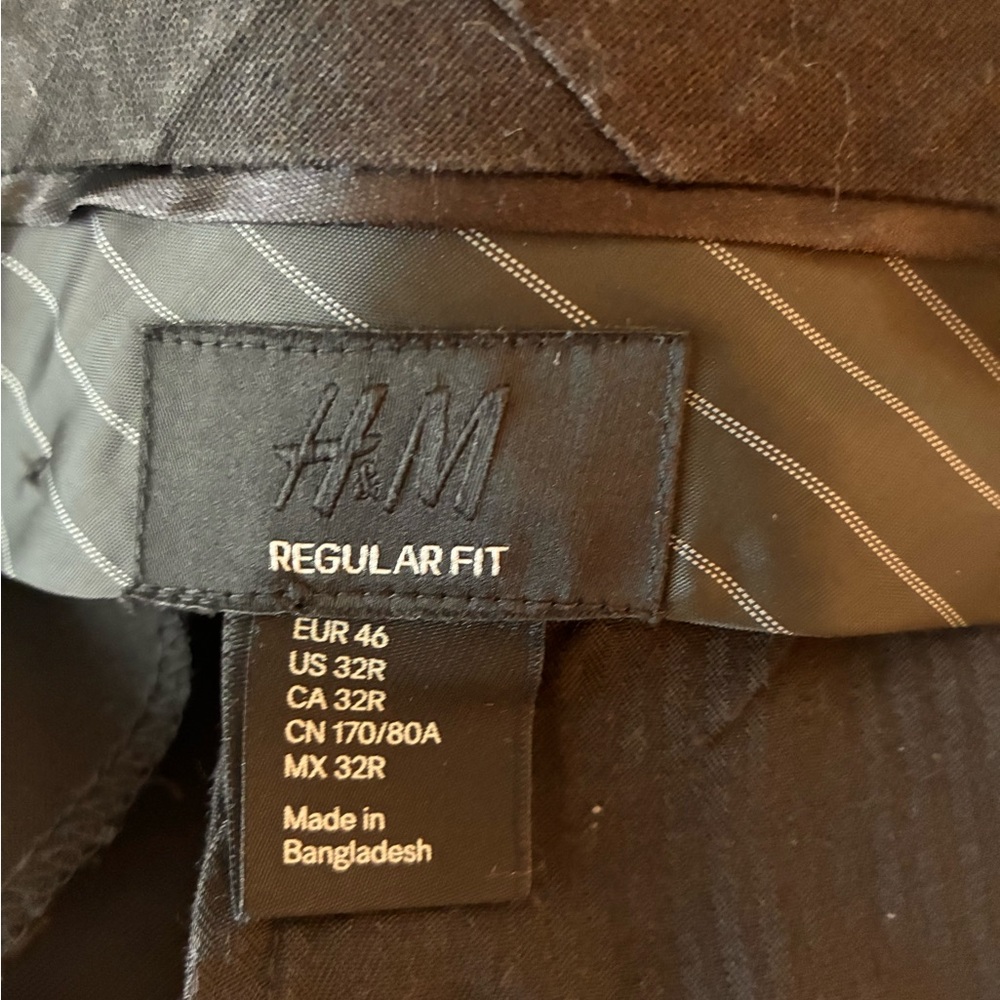 H&M Charcoal Dress Pants